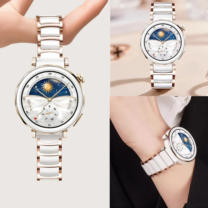 18mm Ceramic Strap Women's Bracelet Wristband