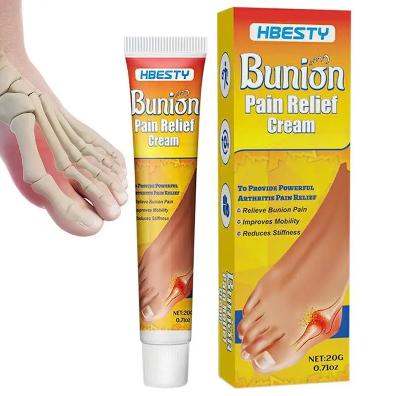 Bunion Foot Pain Relief Ointment Joint Hallux Valgus Toe Pain Relief