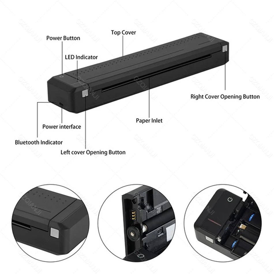 La impresora portátil inalámbrica HPRT MT810 con resolución de 203 ppp es  objeto de crowdfunding -  News