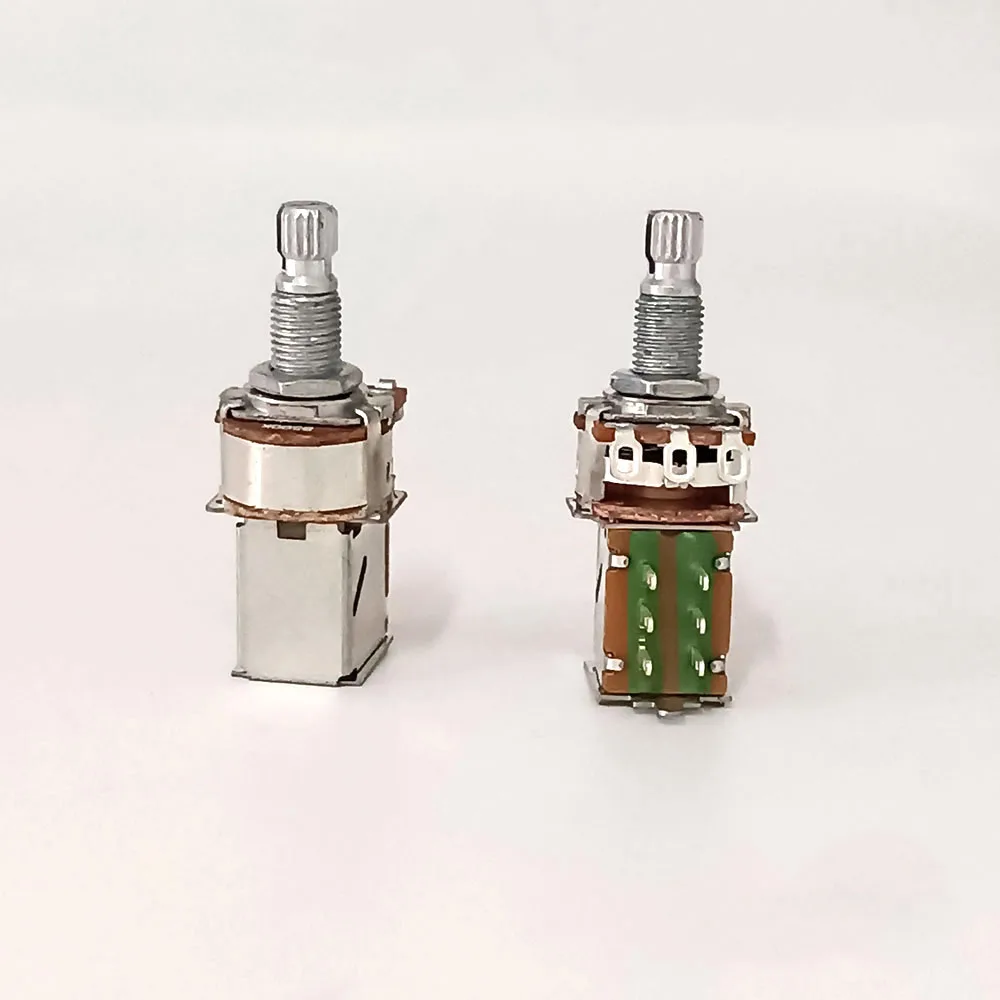 A500K B500K A250K B250K Push Pull Control Pot Potentiometer für E-Gitarre/Bass Volume Push Pull Control Pot M7 – Detail 1