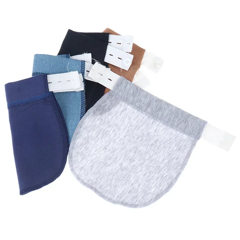 Women Adjustable Elastic Maternity Pregnancy Waistband Belt Waist Extender Clothing Pants 1pc For Pregnant Sewing Accessories pregnancy belly support belt