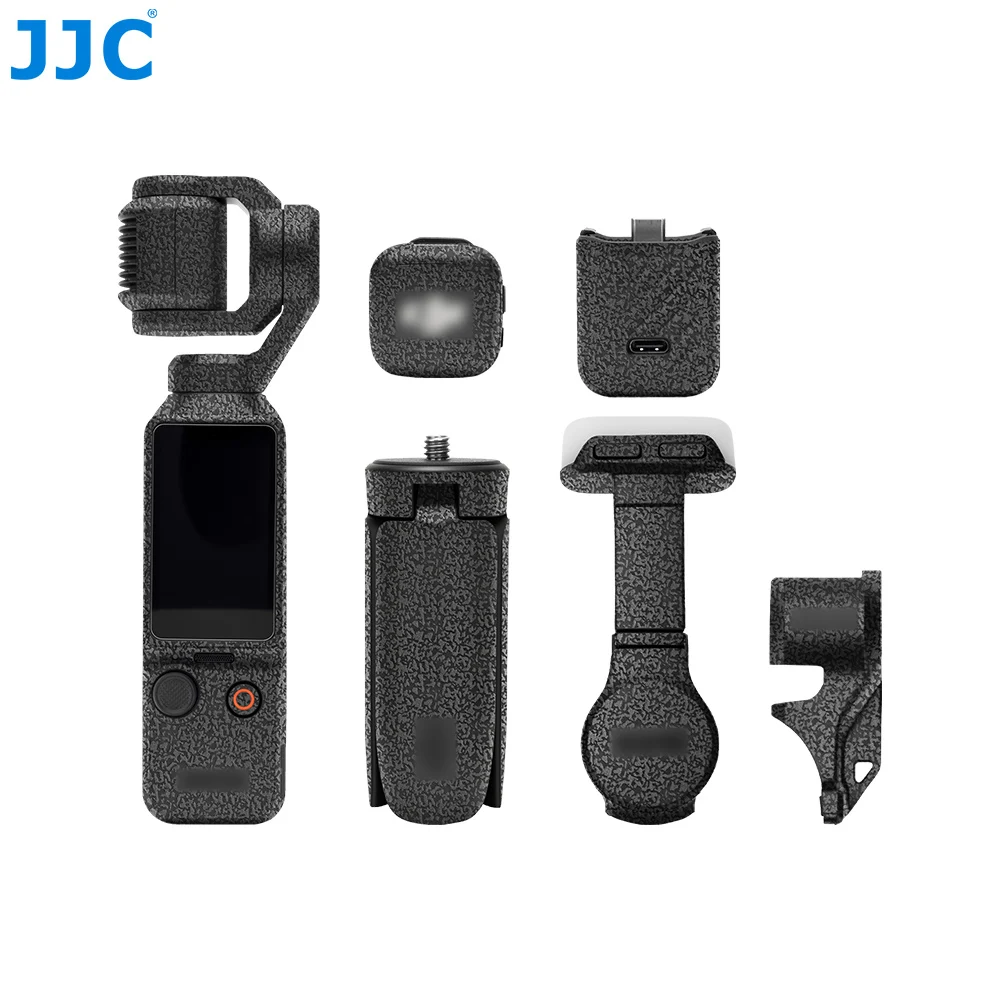 JJC 카메라 바디 스티커 보호 스킨 필름 키트 DJI 오즈모 포켓 4 스티커 스크래치 방지 포켓 4 카메라 액세서리 ?