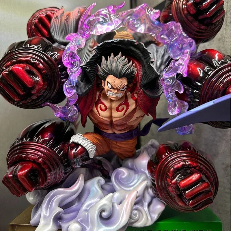 Rufy One Piece Figure Gear 4 Monkey D. Rufy Action Figures Sky Painting Anime Pvc Collection Statue Model Adult Kids Toy Gifts
