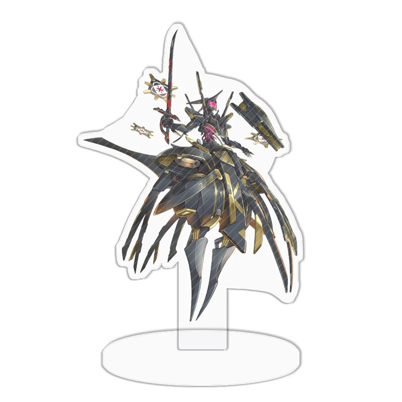 Acrylic Standing Sign: Black Rose Dragon & Dark Magician Anime Decor