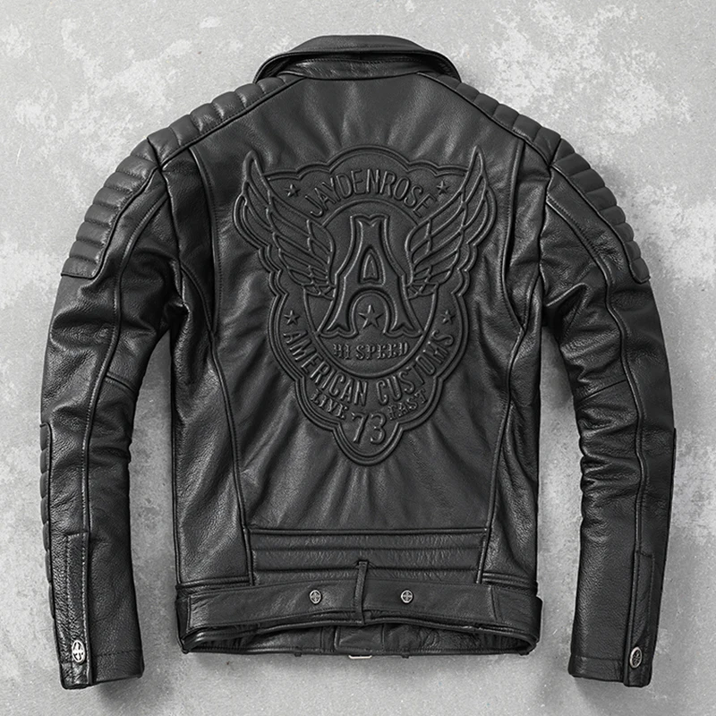 SHIDEN FW2024 MOTOR CYCLE PANT - COWHIDE LEATHER main image 1