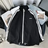 Fall Short Jacket Women's Harajuku Style Spring Autumn New Loose Student Thin Baseball Coat Female Trendy Outerwear