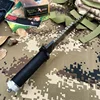 New Rambo II Survival Fixed Blade 9Cr18Mov Blade 420 Steel Tube Wrap Paracord Handle Outdoor Tactical Knife Fighting EDC Tools 4