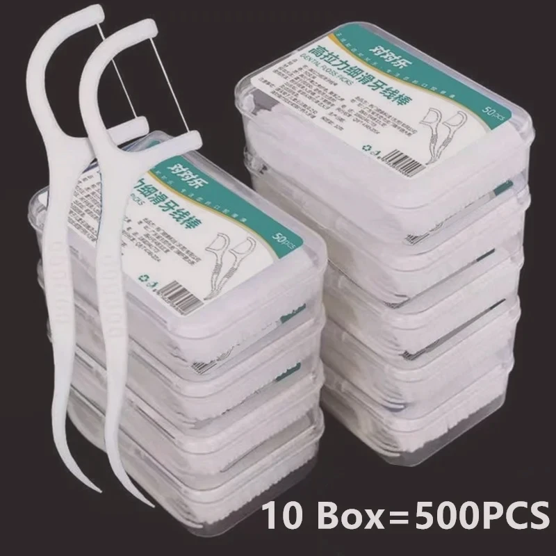 Ultra-fine Polymer Dental Floss Family Pack Smooth High-strength Toothpick Disposable Portable Dental Floss