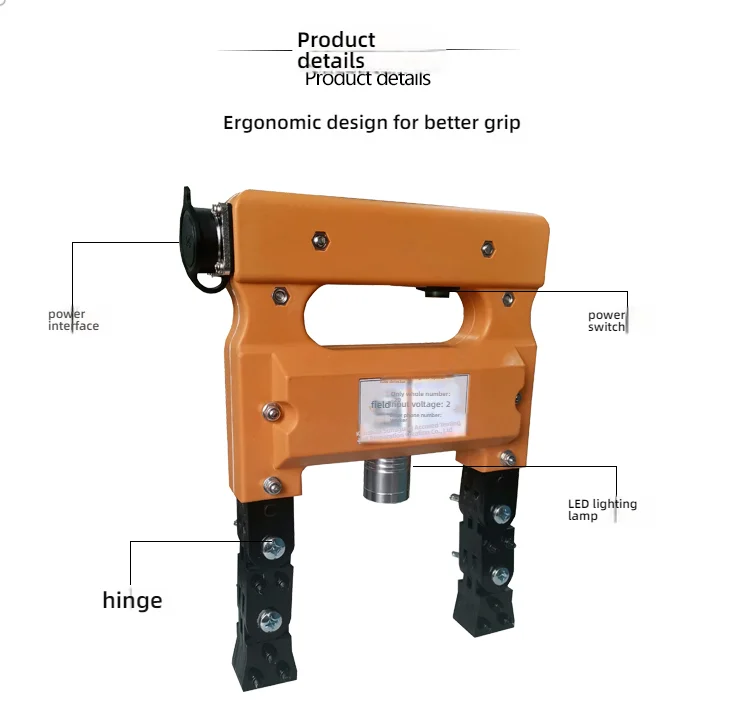 CJE220 Portable magnetic yoke flaw detector AC and DC dual-purpose magnetic part