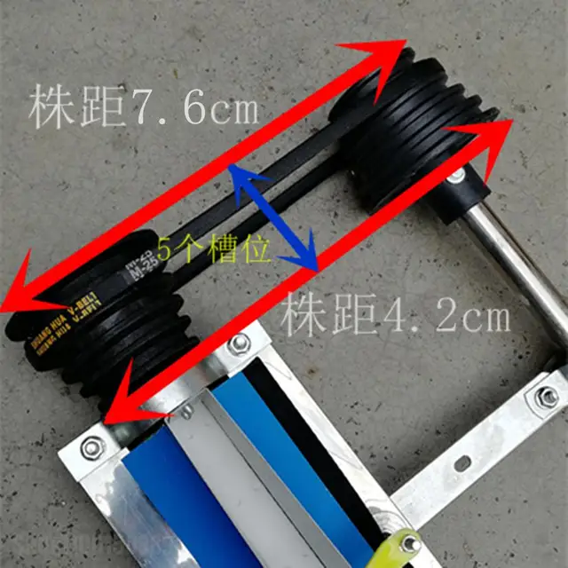 Mezőgazdasági Többfunkciós Kézi Push Zöldségmag Állítható Káposzta És Egyéb Sűrűségű Repce Vetőmag - Image 3