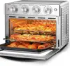 Chef Air Fryer Oven 26 QT, Big Air Fryer, Toast Oven with Bake, Roast, Pizza, Convection Oven, Easy to Use & Clean, 6 Slice Toas 1