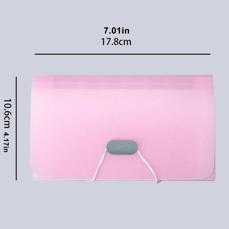 A6 확장 파일 폴더 버클 지갑 오르간 가방 문서 폴더 주최자 파일 주머니 빌 폴더 가족 학교 사무실 바인더