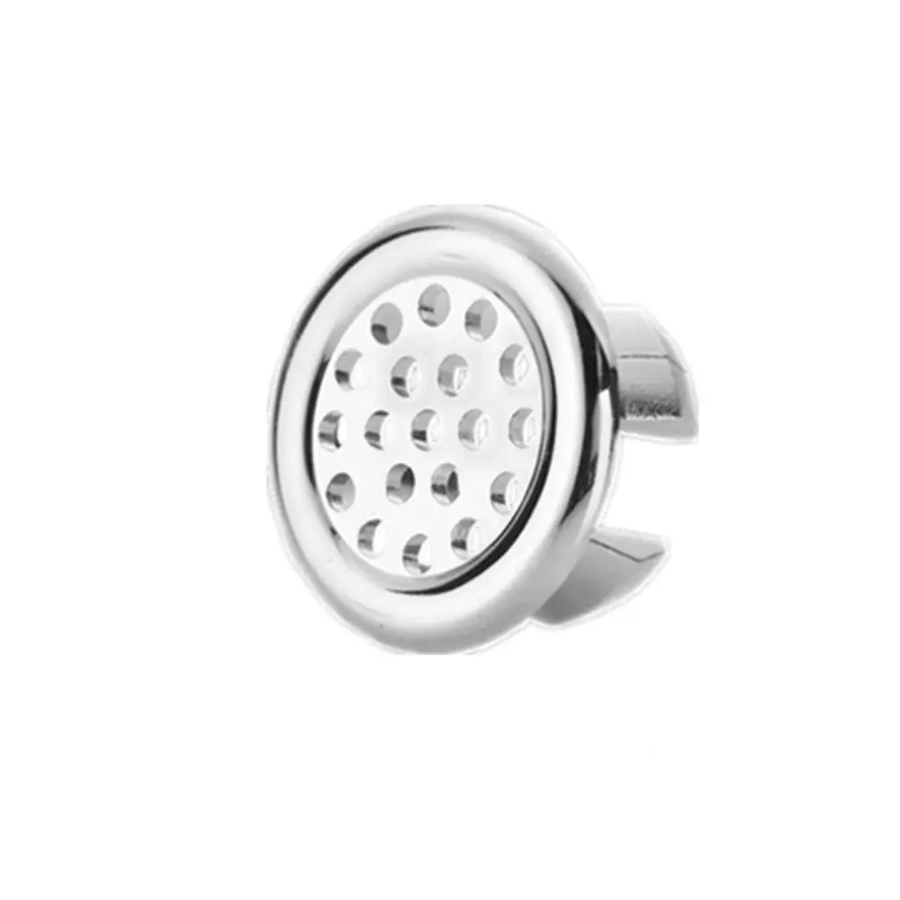 Replacement Plastic Round Overflow Cover 22-24mm Copper Sink Cover Round Six Feet Washbasin Hole Insert Bathtub