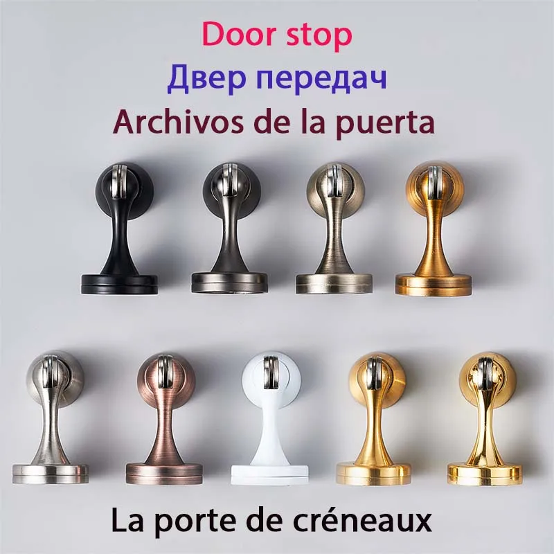 

Stainless Steel Door Suction Toilet Door Touch Strong Magnetic Suction Door Anti-collision Wall Suction Magnetic Door Stopper