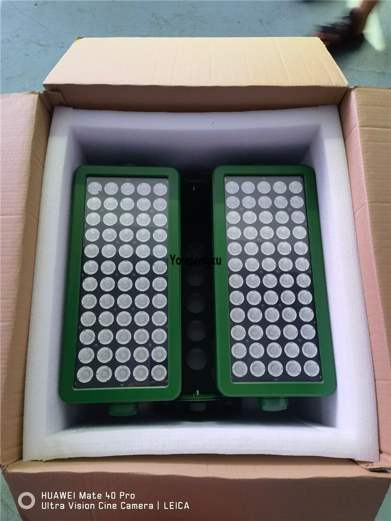 2 pieces IP65 120*10w rgbw 4in1 led wall washer flood light dmx waterproof outdo