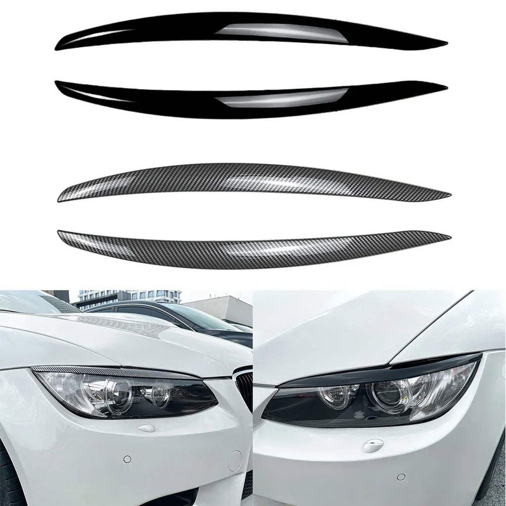 Eyebrows On Headlights Case For Peugeot Boxer 2014-2018 Abs Plastic Cilia  Eyelash Molding Decoration Car Styling Tuning - Chromium Styling -  AliExpress