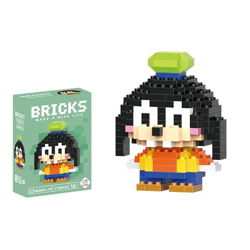 Disney 214 style Winnie LinaBell StellaLou Building Blocks Princess Cartoon Figrues Bricks Children's Assembly Toys Model Gift - Image 15