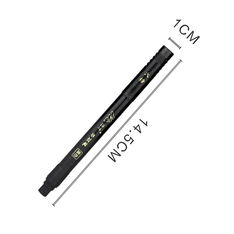 3/4 pcs/lot Hand Lettering Brush Pen Black Ink Calligraphy Pen Markers Art Writing Office School Supplies Stationery Student 5