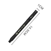 3/4 pcs/lot Hand Lettering Brush Pen Black Ink Calligraphy Pen Markers Art Writing Office School Supplies Stationery Student 5