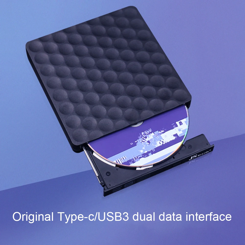 외부 CD/DVD 드라이브, USB 3.0 C 타입 CD/DVD 플레이어, CD 버너 라이터, 플러그 앤 플레이, Win Mac OS와 호환 가능