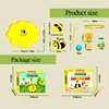 Clumsy Little Bumblebee Multifunctional Board Game Puzzle Fishing Toys Parent-Child Interactive Tabletop Game Toy 4