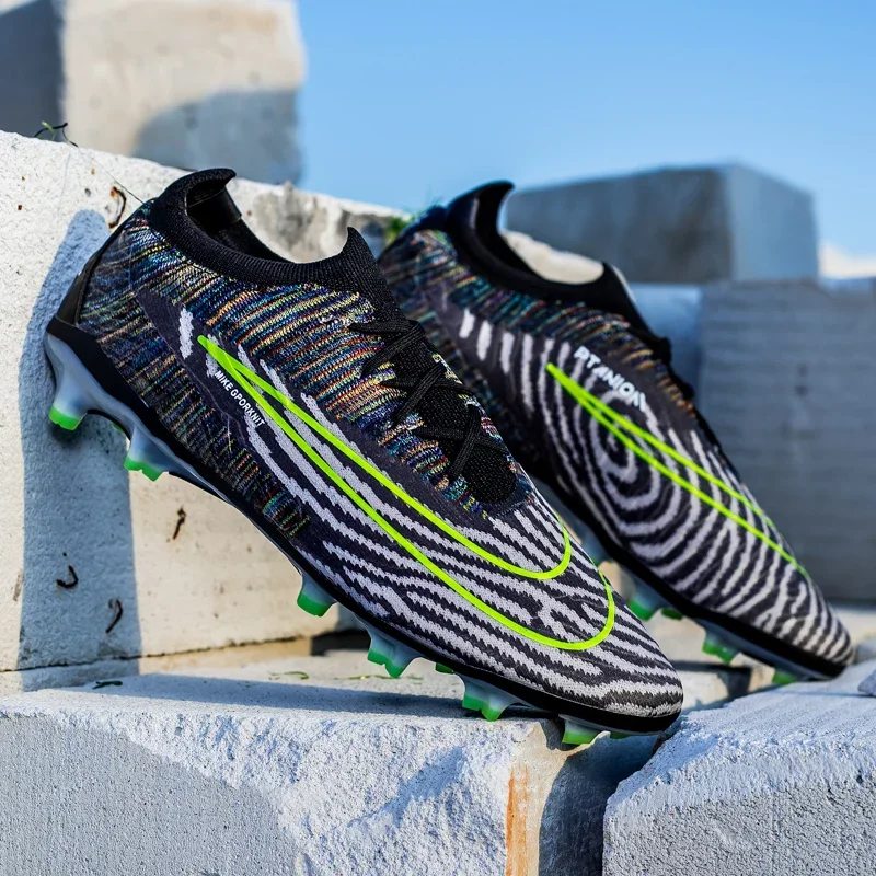 Soccer Shoes Futsal Football Boots Non-Slip Adult Cleats Unisex Breathable TF/FG football shoes