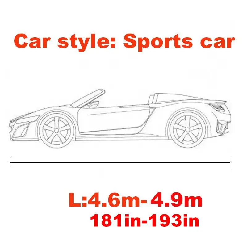 Sport Car Size 2