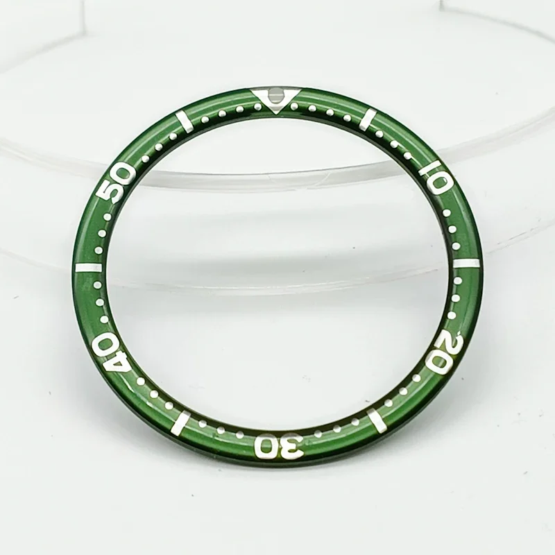 38mm Resin Watch Bezel Insert for Diver Watch Case, 38x31.5mm Bezel Ring Parts