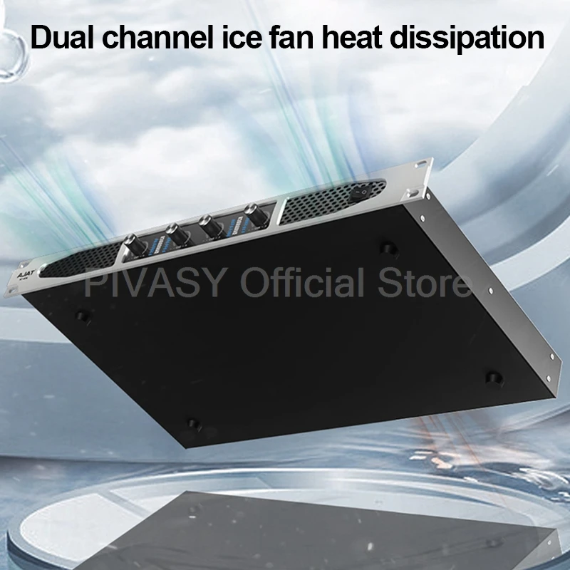 750-2000W*2 High Power Professional Sound Amplifier 2/4 Channel Hifi Digital Subwoofer Amplifier Stage KTVHome Audio audio mixer audio equalizer audio switcher audio input gear set