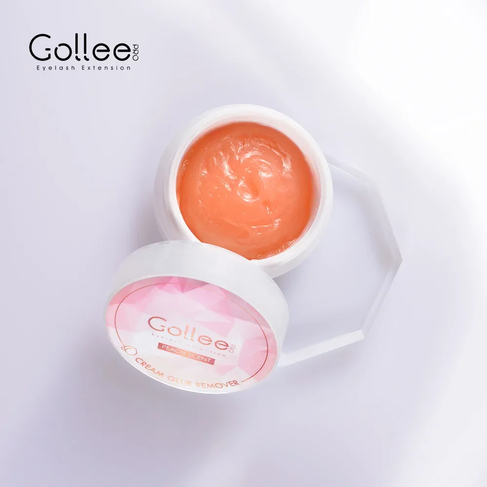 Description Picture 2 of item10pcs Gollee 15g Cream Remover for lashes No Stimulation Eyelash Extension Glue Remover Fruit Flavor Cream Makeup Tool Supplies