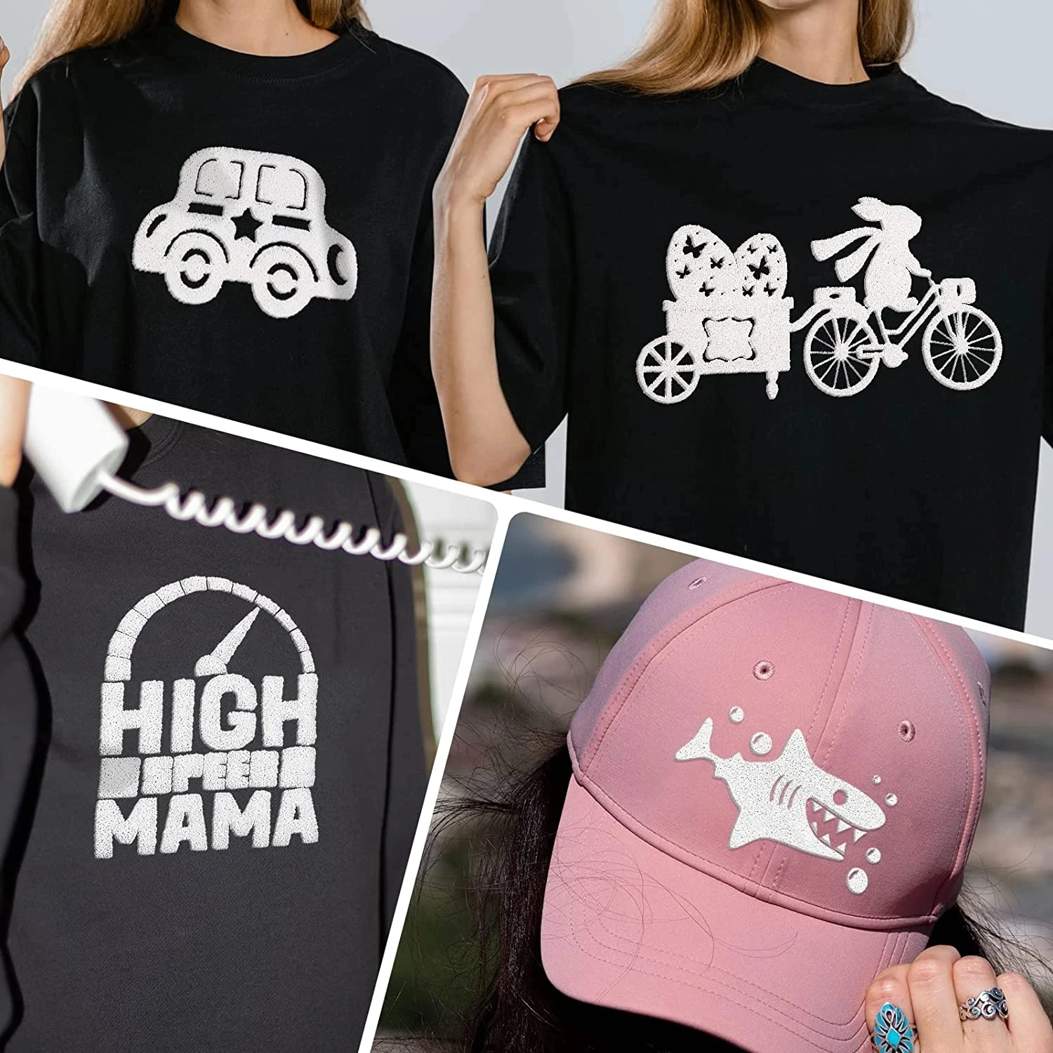 3D Puff Heat Transfer Vinyl Roll for DIY Custom T-Shirts – Easy Cut & Weed