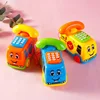 1 PC Cartoon Baby Electric Phone Car Model with Ring and Light Gifts Early Educational Developmental Music Sound Learning Toys 2