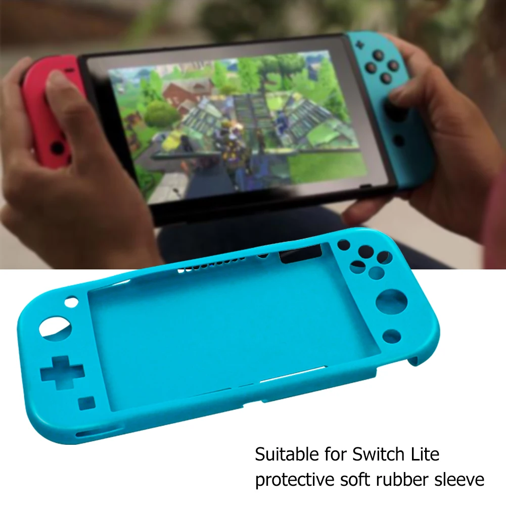 Coque Housse de Protection Silicone Rubber Nintendo Switch Lite - J