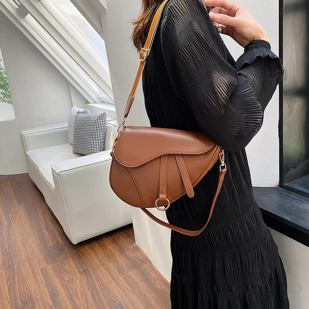 Women Saddle Shoulder Bag