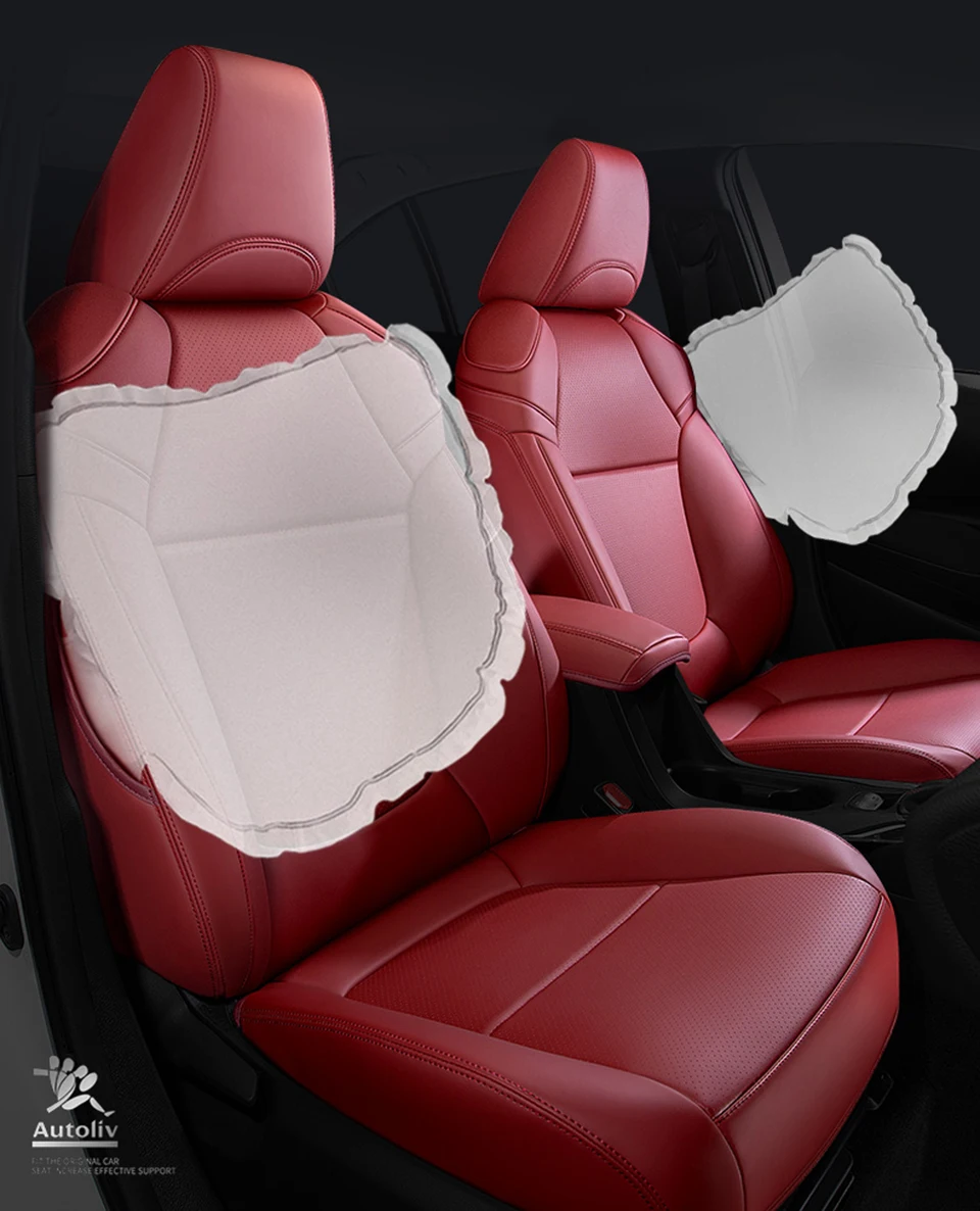 맞춤형 자동차 시트 커버, 도요타 CHR RAV4 COROLLA 2017 2018 2019 2020 2021 2022 2023 액세서리