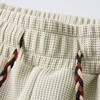 Summer Fashion New Men's Five Pants Drawstring Elastic Waist Beautifully Embroidered Shorts Loose Breathable Men's Clothing 5