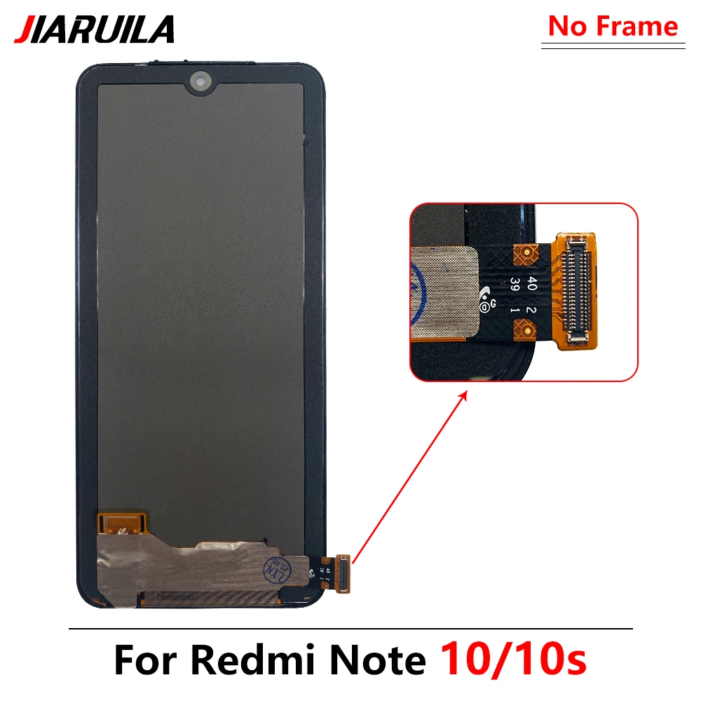 New LCD Display for Redmi Note 10 Pro 4G 5G Note 10S M2101K7AI LCD Display Screen Digitizer for Redmi 10 Pro