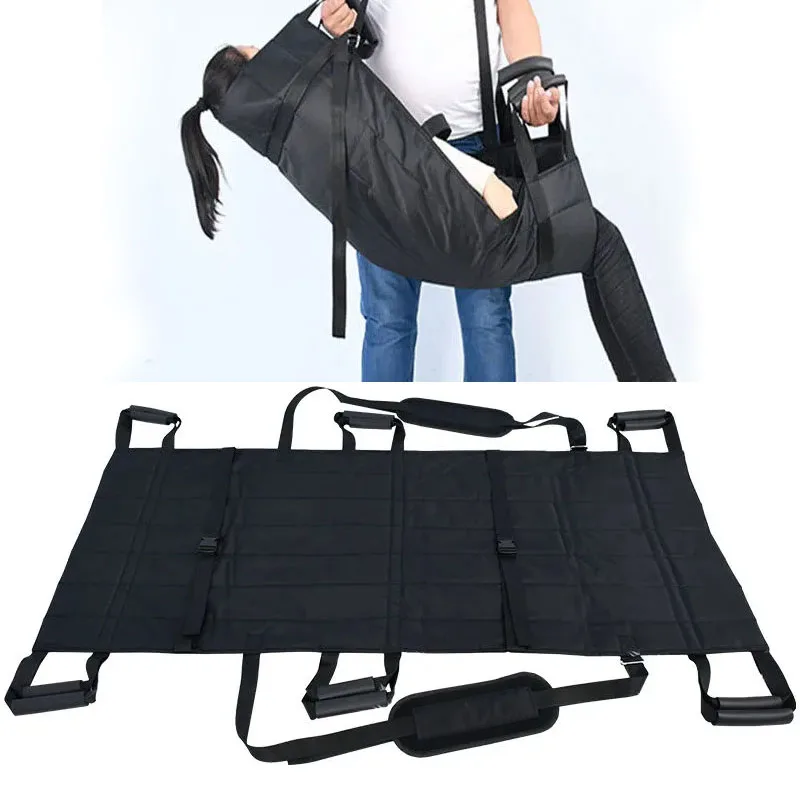 

Elderly Adult Household Soft Stretcher Transfer Bed Pad Assisted transfer pad, multi-purpose lifting Foldable Bedridden Care pad