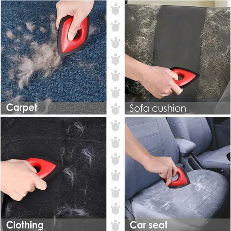 4 Modes Pet Hair Remover Comb Brush Dog Cat Hair Detailer Cleaning Tool Carpet Sofa Cloth Car Seat Rubber Reusable Pet Combs Best Sellers In Pet Supplies