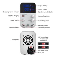 Wanptek Adjustable DC power supply 30V 10A 60V 5A 120V 3A Lab Stabilized Power Supply Voltage Regulator Switch Source 110V 220V - Image 4