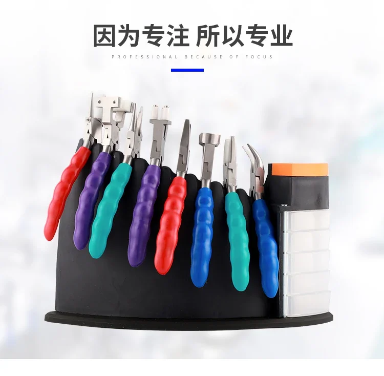 안경 수리 나사 도구 플라이어 색상 8 + 6