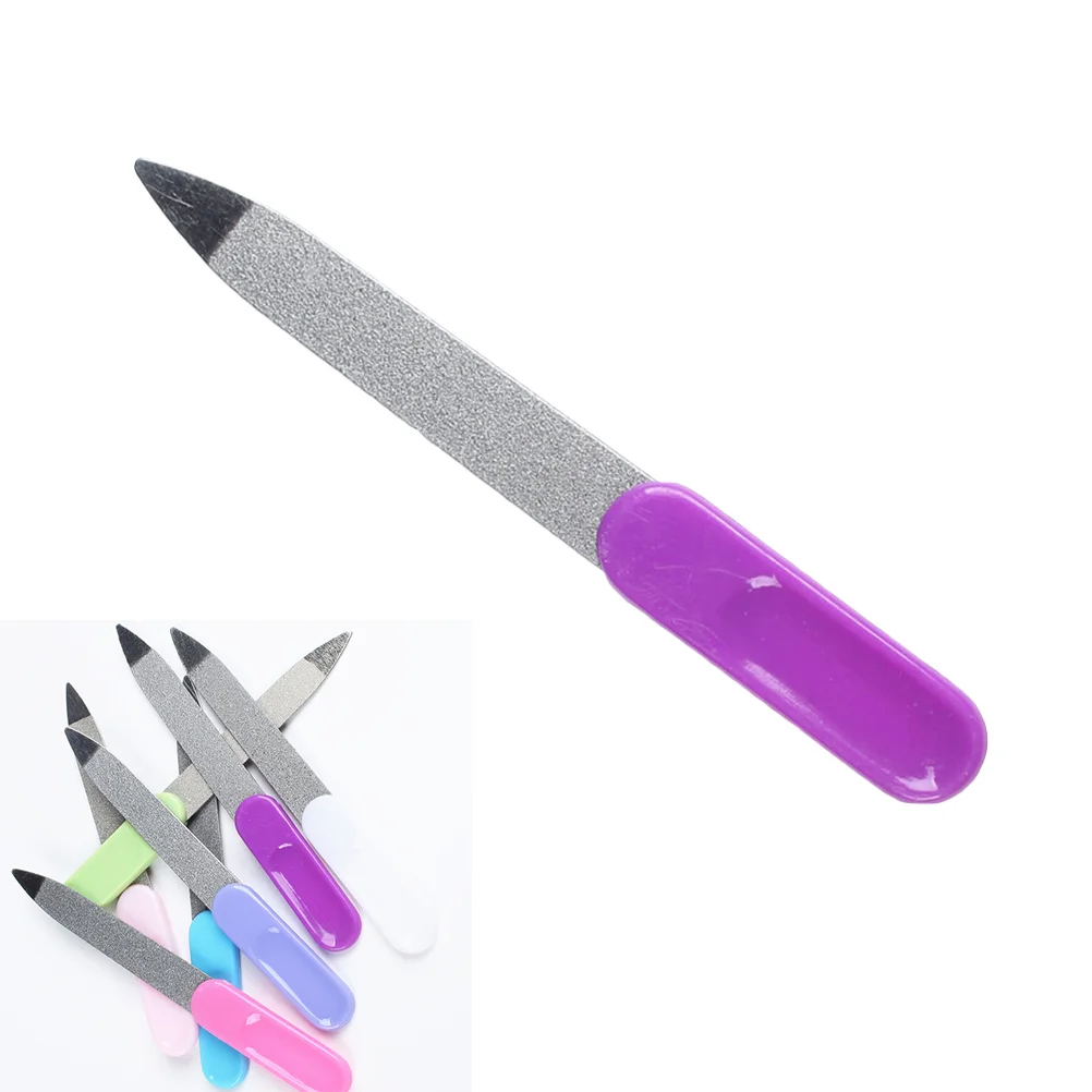 

Nail File for Pretty Metalic Stainless Steel Cuticle Professional Tool Files