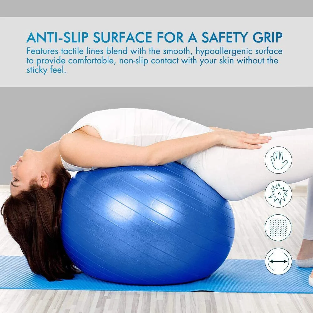 Sport Yoga Ball Fitness Gym Fitball Exercise Pilates Workout Balance Ball 95cm yoga ball
