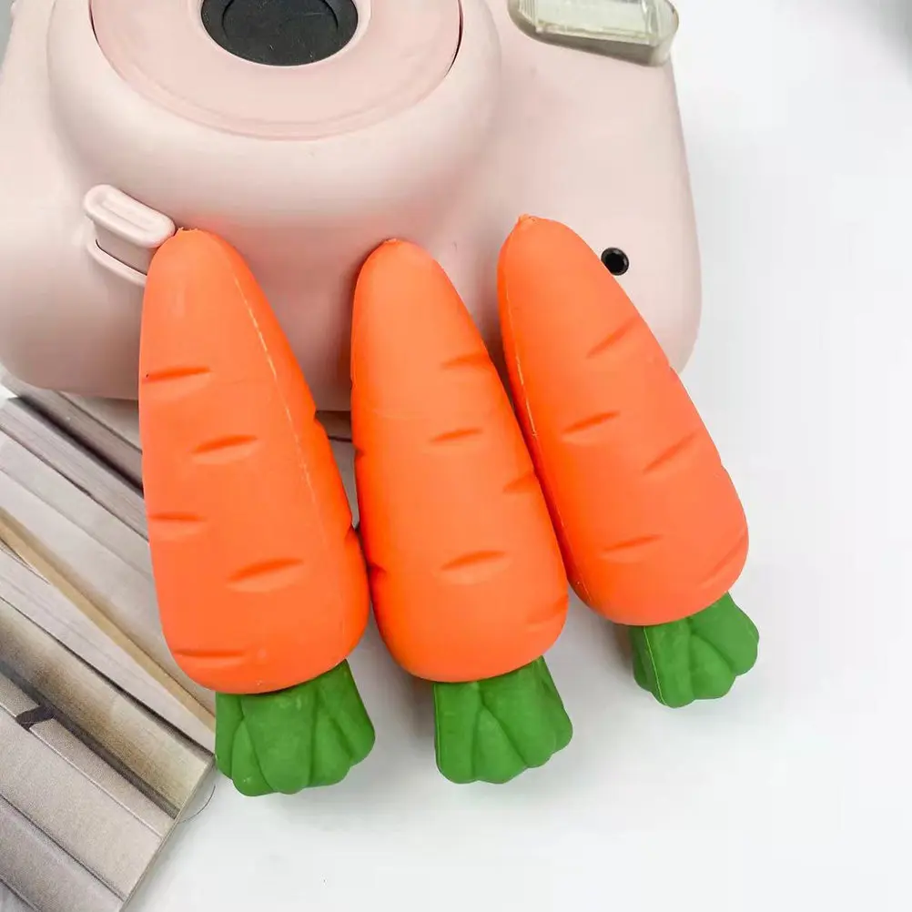 3Pcs 과일 연필 지우개 미니 카와이 다기능 지우개 어린이 학교 사무실 그림 액세서리 대량 공급