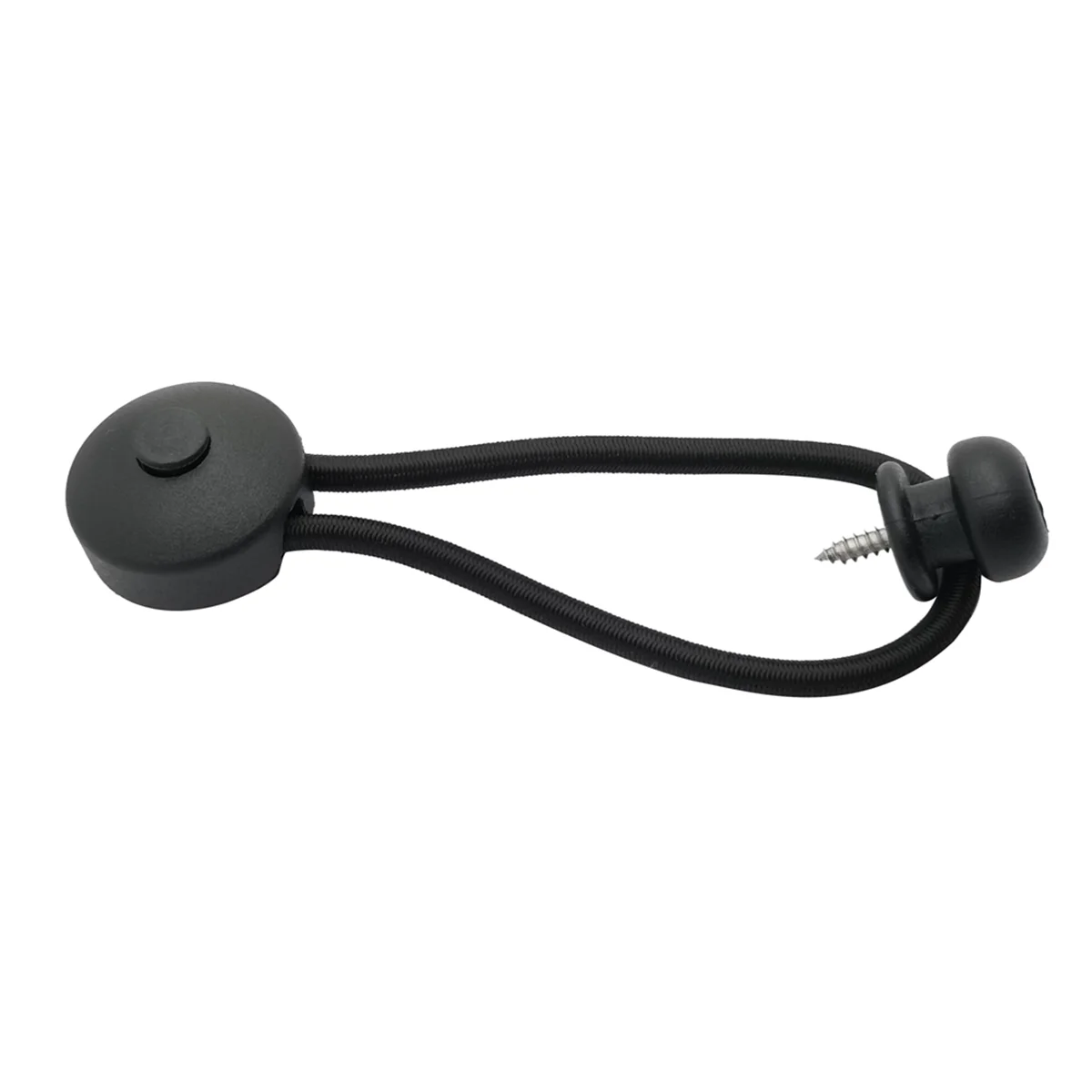 

Marine Fastener Bungee Shock Cord Cover Clip Bungee Loop with Knob for Boat RV Truck Universal Cover Tie Down Kit, 10PCS