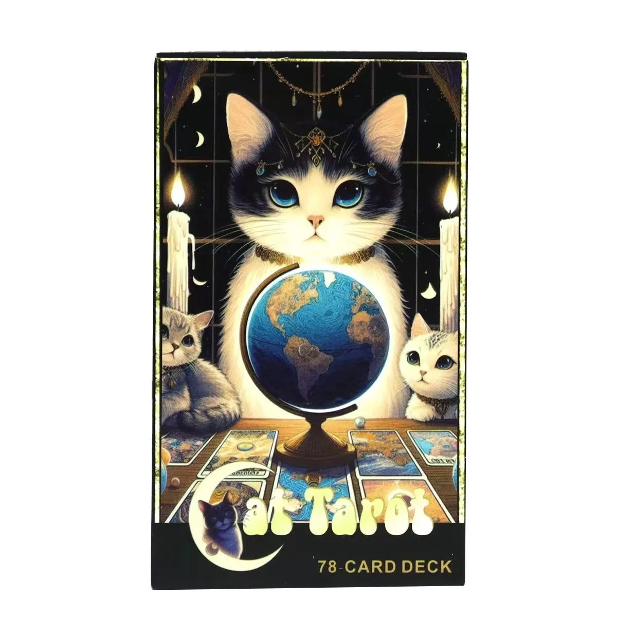 Exquisite Tarot Cards - Golden Art Nouveau & The Green Witch Collection