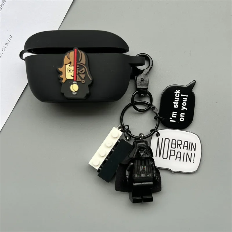 Cartoon Silicone Soft Protective Keychain Case