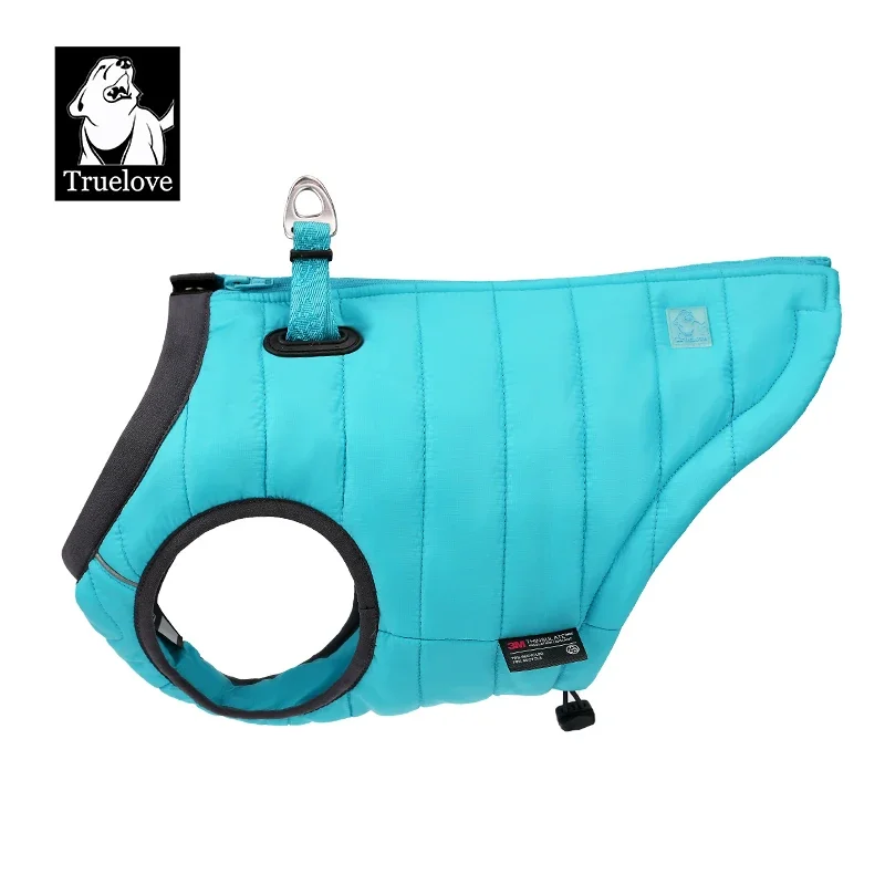 Truelove PetClothes TLG2171High Efficiency Fleece Pet Vest 3M Thinsulate SBS Zip Rotating Buckle Ultra-soft Nylon