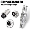 5pcs GX12 GX16 GX20 2 3 4 5 6 7 8 9 10 12 14 15 Pin Docking Aviation Plug Socket Circular Connector 1