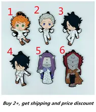 

The Promised Neverland Anime Rubber Keychain Key Ring Race Straps Cosplay